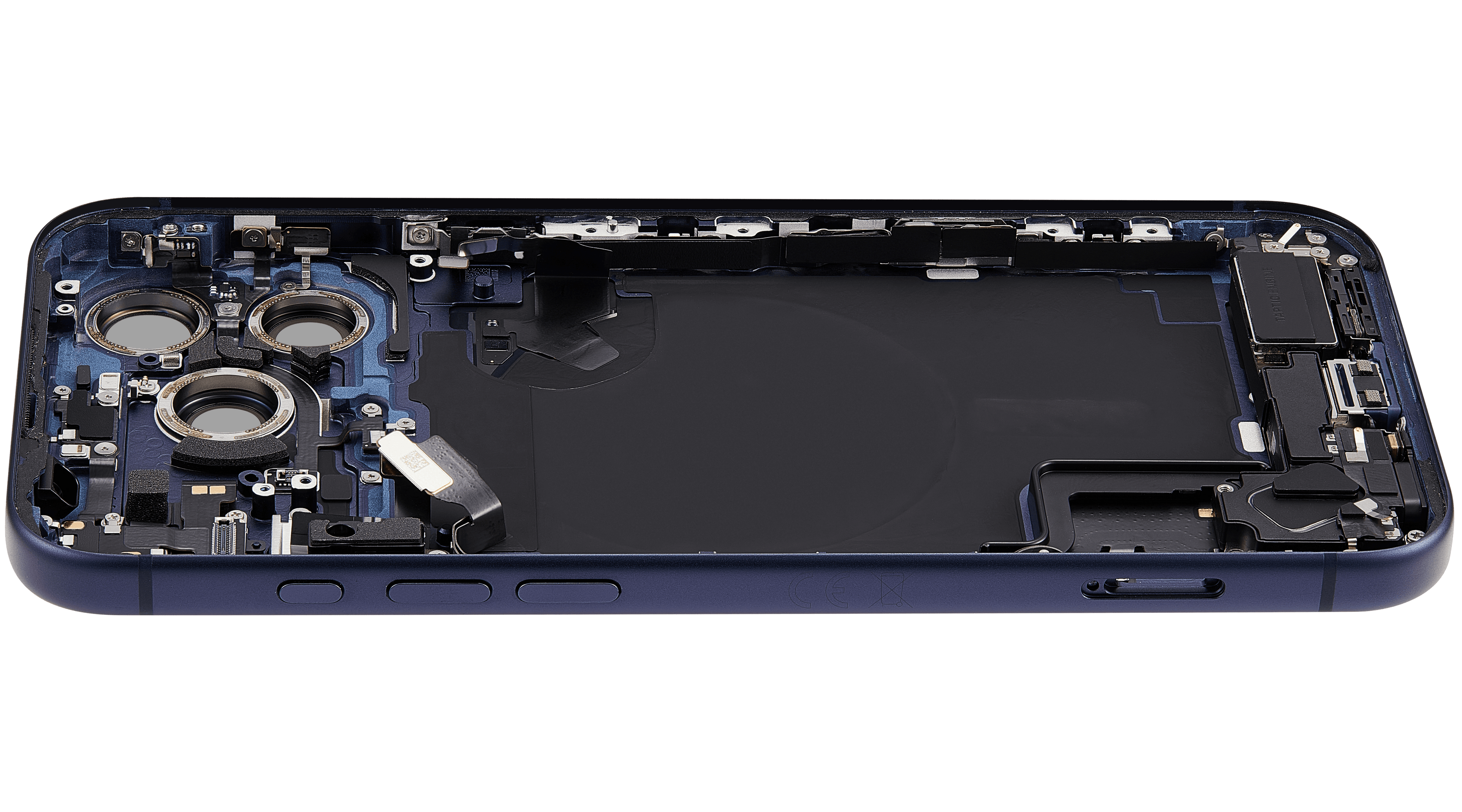 Original Apple-Ausbau C gebraucht – iPhone 17 Pro Max Backcover/Rahmen Deep Blau