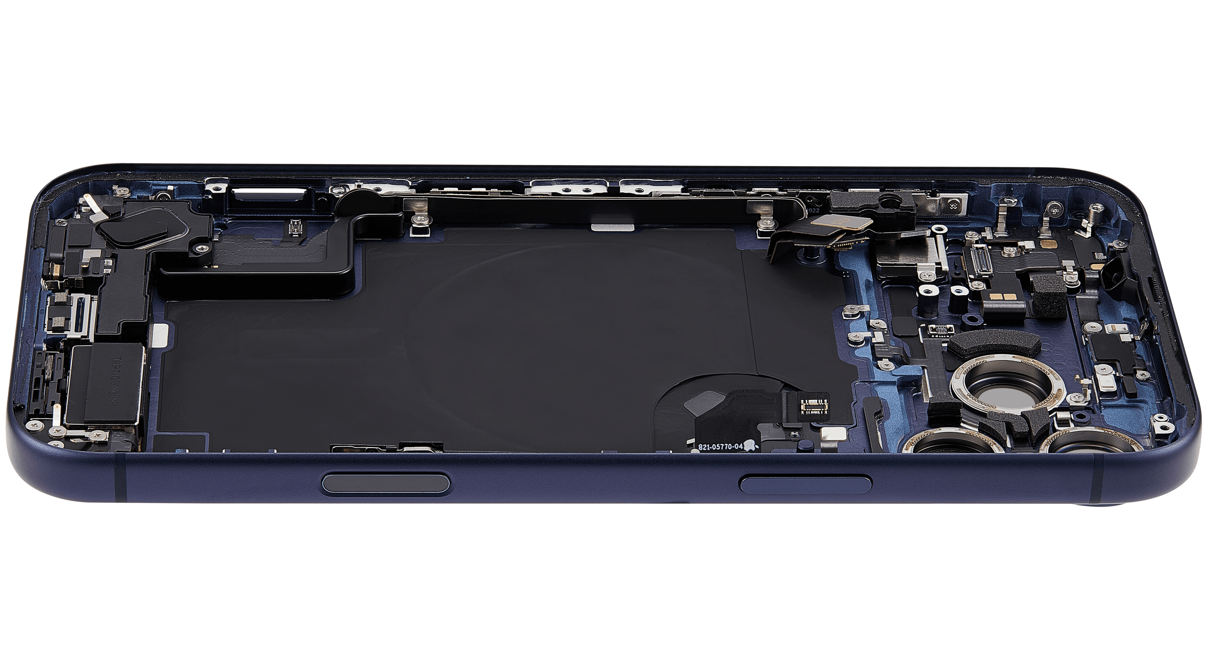 Original Apple-Ausbau C gebraucht – iPhone 17 Pro Max Backcover/Rahmen Deep Blau