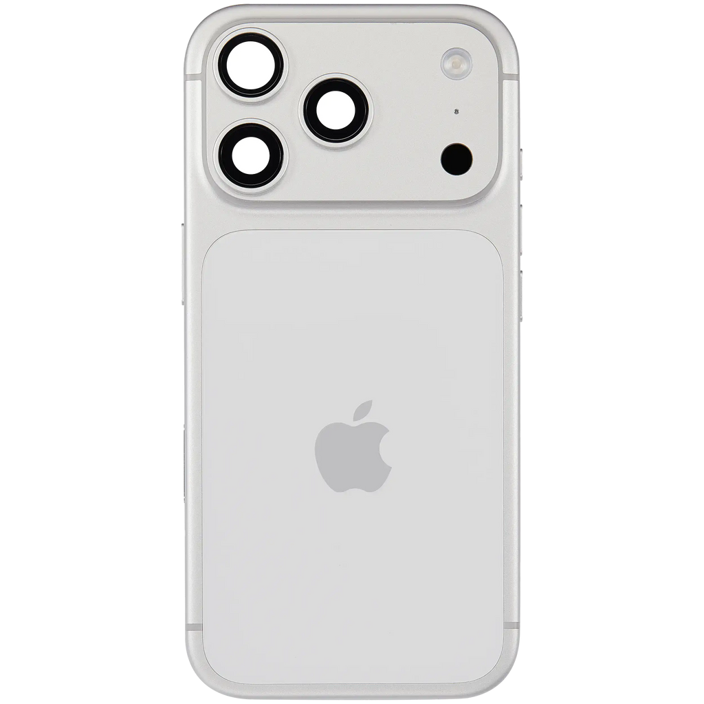 Original Apple-Ausbau B gebraucht – iPhone 17 Pro Backcover/Rahmen Silber