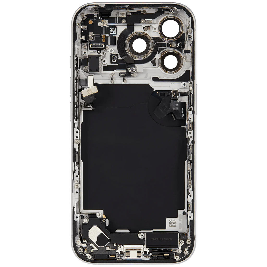 Original Apple-Ausbau B gebraucht – iPhone 17 Pro Backcover/Rahmen Silber