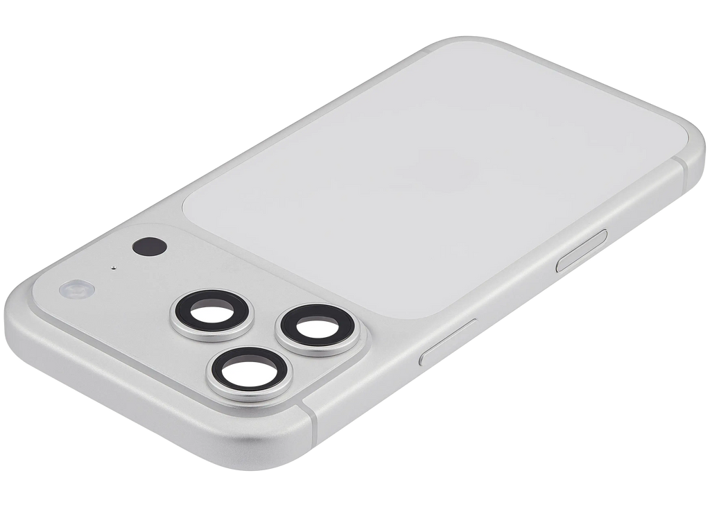 Original Apple-Ausbau B gebraucht – iPhone 17 Pro Backcover/Rahmen Silber