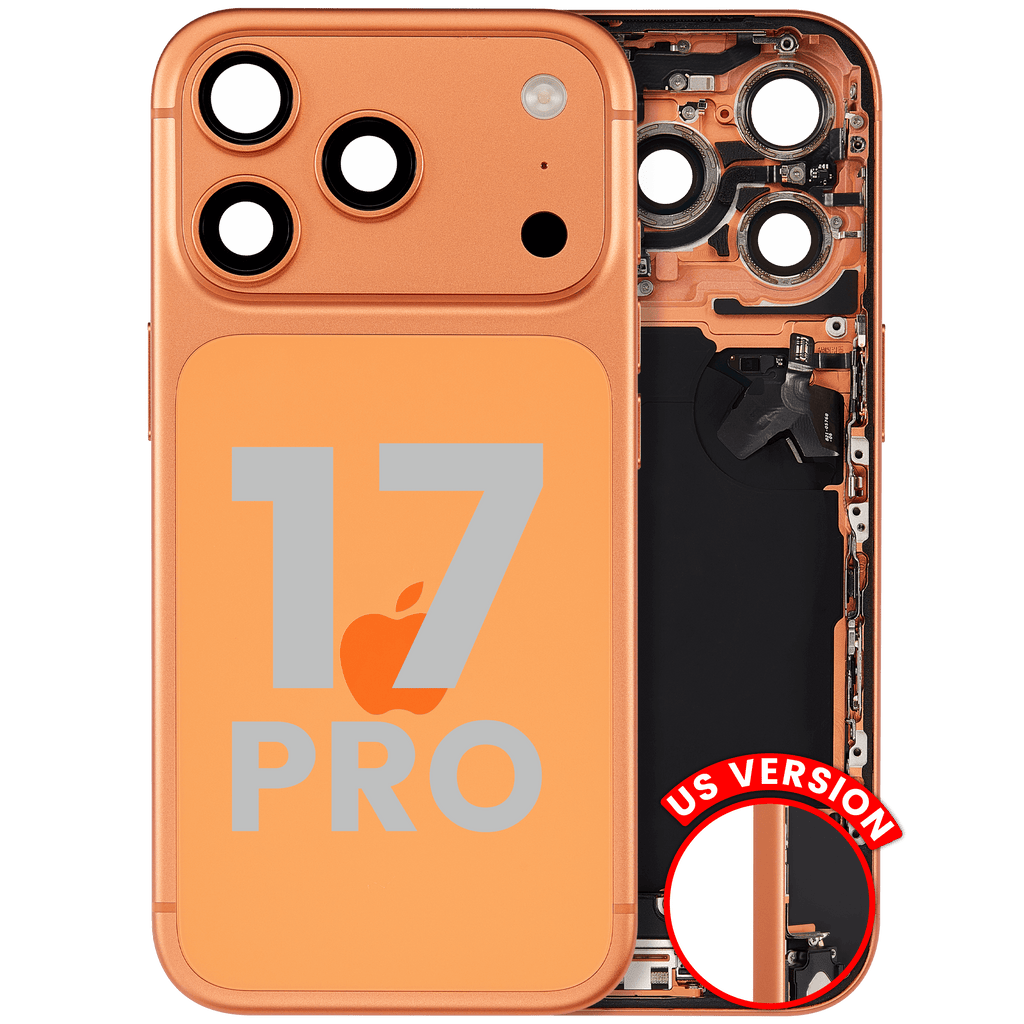 Original Apple-Ausbau B gebraucht – iPhone 17 Pro Backcover/Rahmen Cosmic Orange