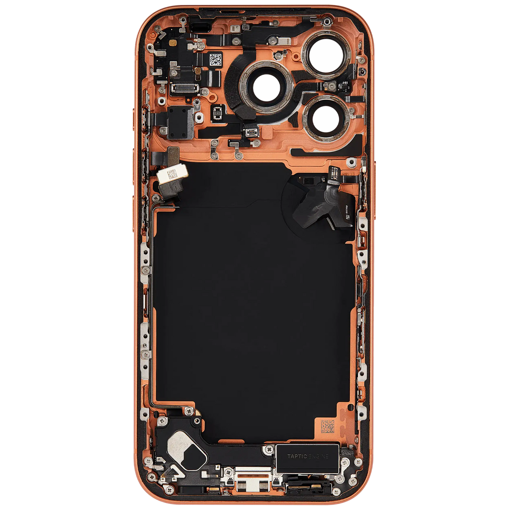 Original Apple-Ausbau B gebraucht – iPhone 17 Pro Backcover/Rahmen Cosmic Orange
