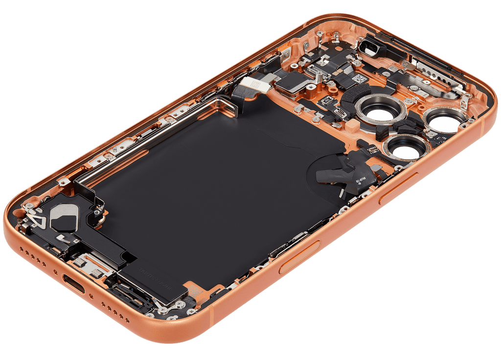 Original Apple-Ausbau B gebraucht – iPhone 17 Pro Backcover/Rahmen Cosmic Orange