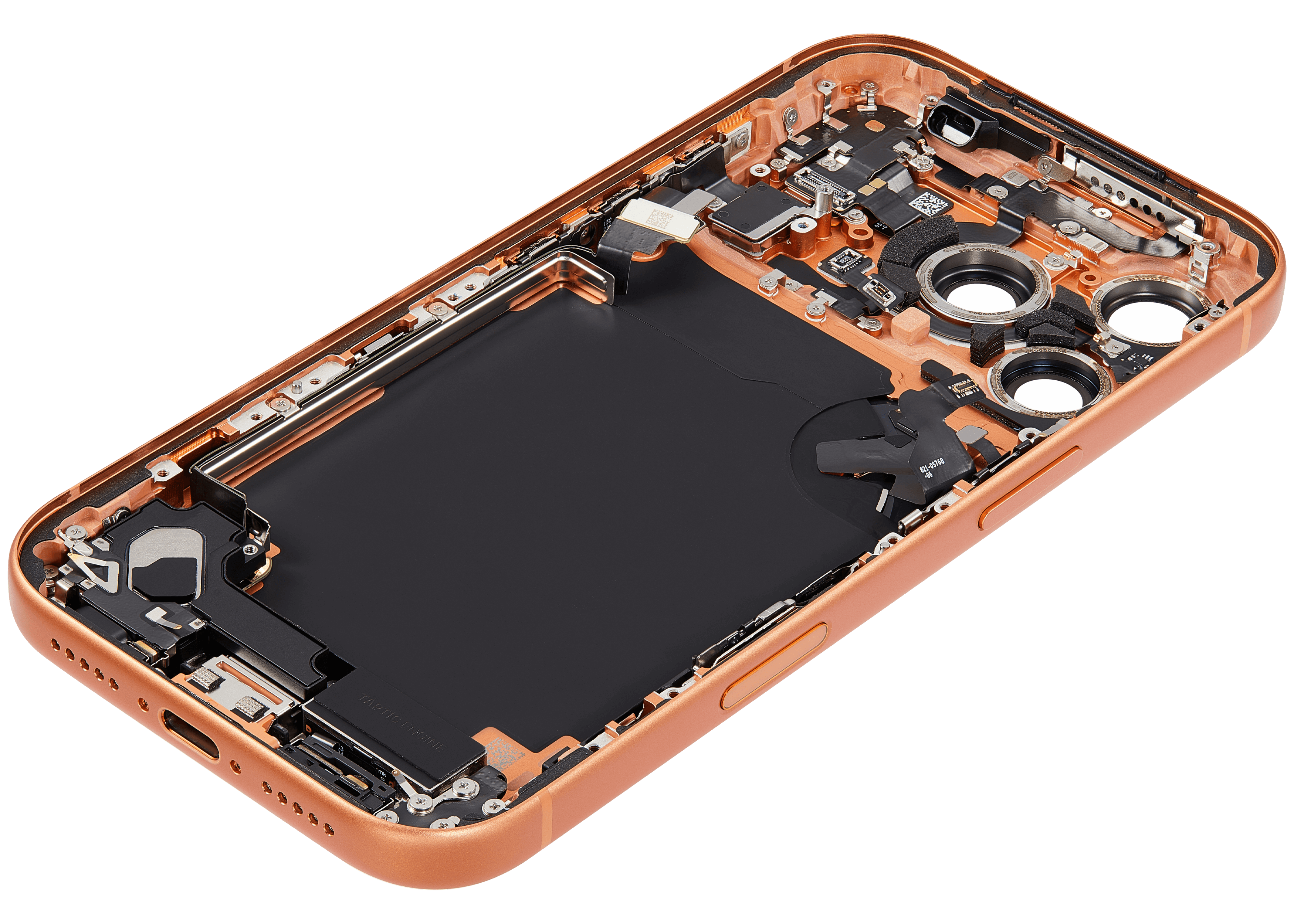 Original Apple-Ausbau B gebraucht – iPhone 17 Pro Backcover/Rahmen Cosmic Orange