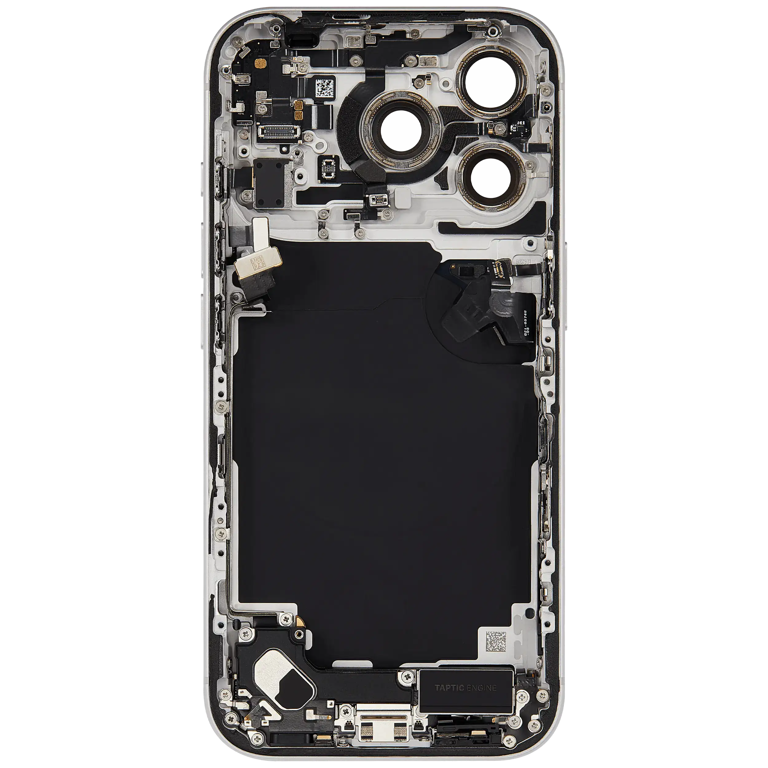 Original Apple-Ausbau C gebraucht – iPhone 17 Pro Backcover/Rahmen Silber