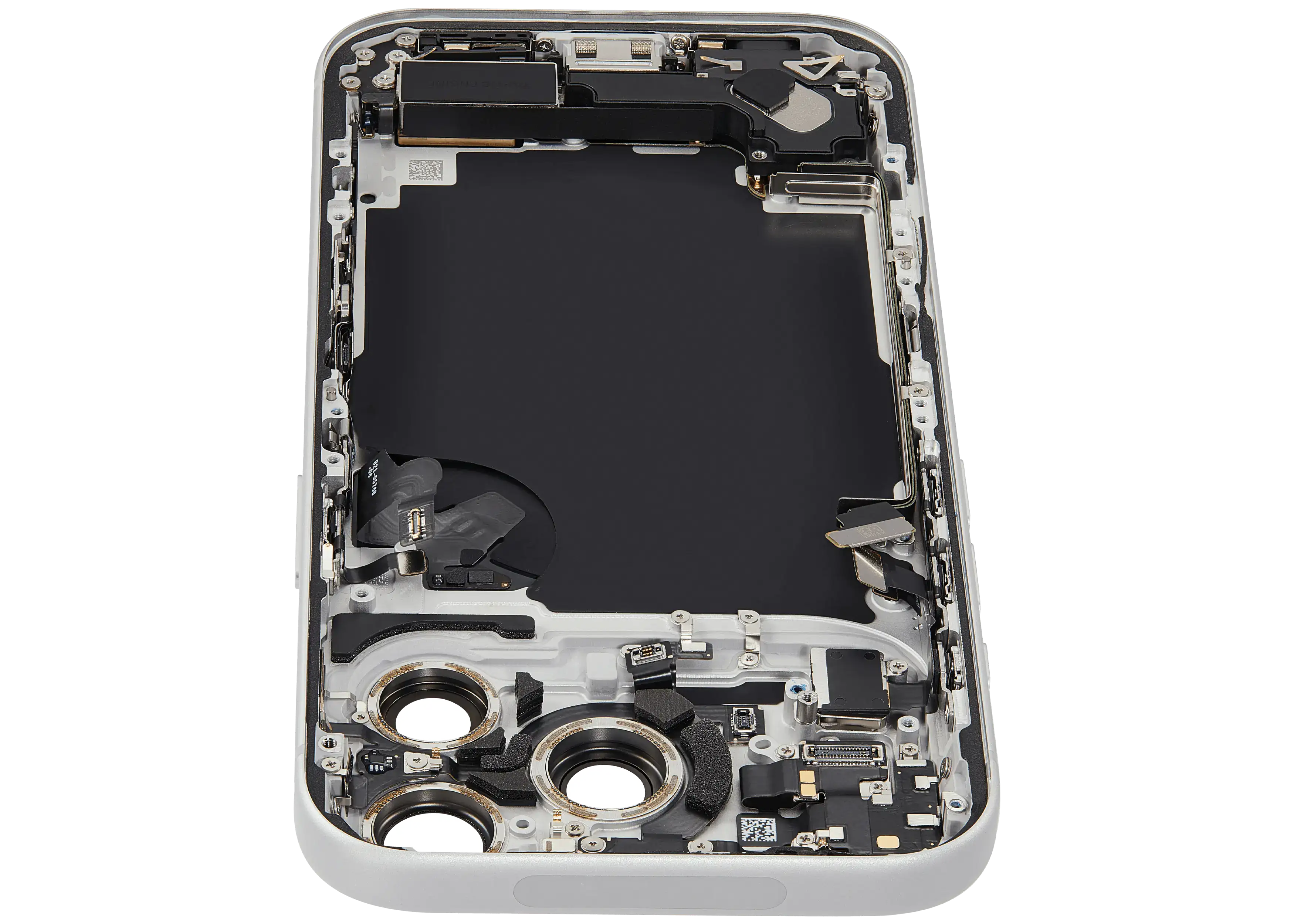 Original Apple-Ausbau C gebraucht – iPhone 17 Pro Backcover/Rahmen Silber