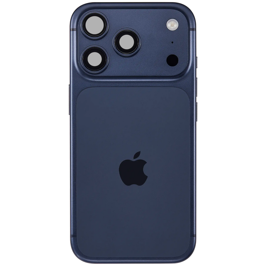 Original Apple-Ausbau C gebraucht – iPhone 17 Pro Backcover/Rahmen Deep Blau
