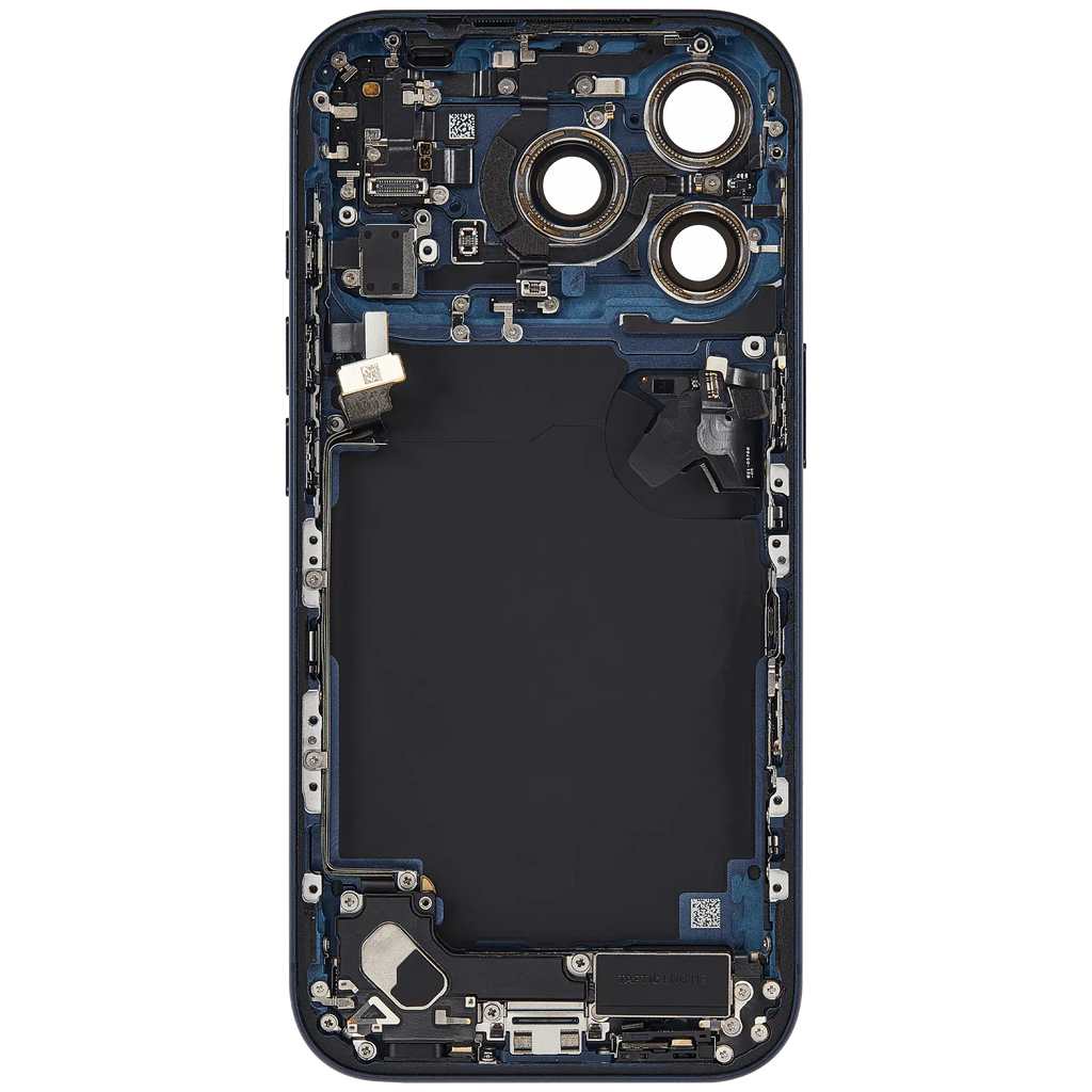 Original Apple-Ausbau C gebraucht – iPhone 17 Pro Backcover/Rahmen Deep Blau