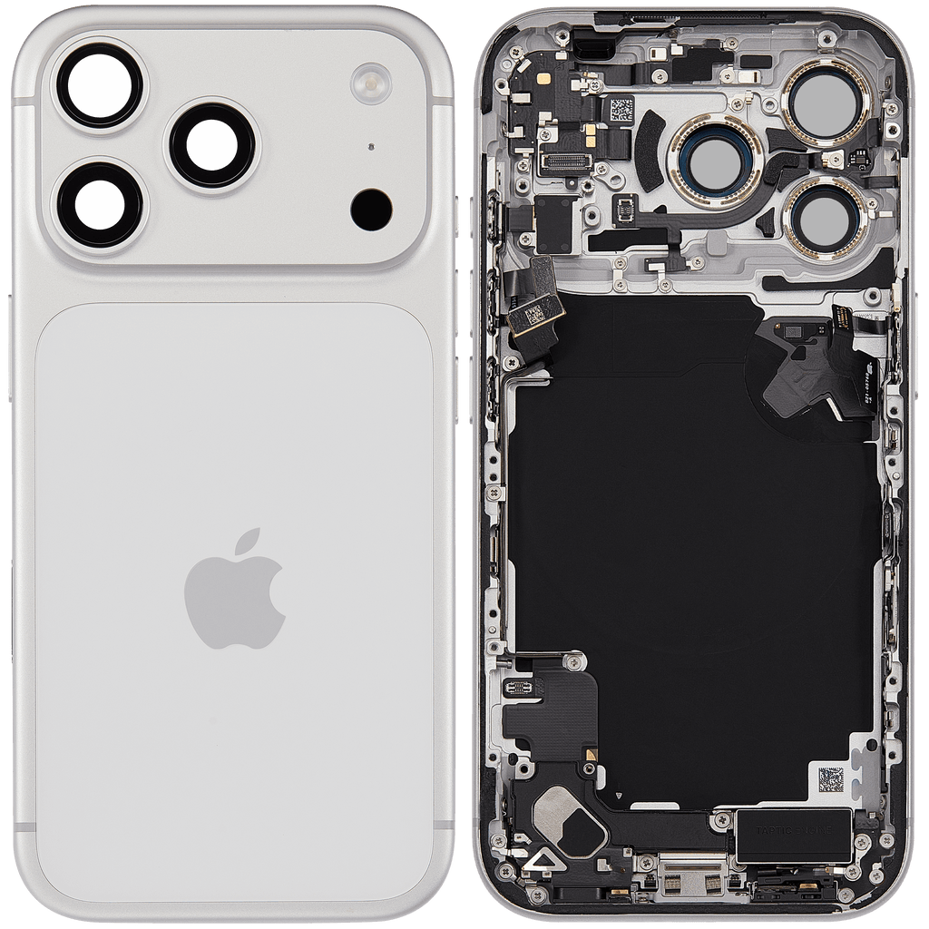 Original Apple-Ausbau B gebraucht – iPhone 17 Pro EU / Backcover/Rahmen Silber