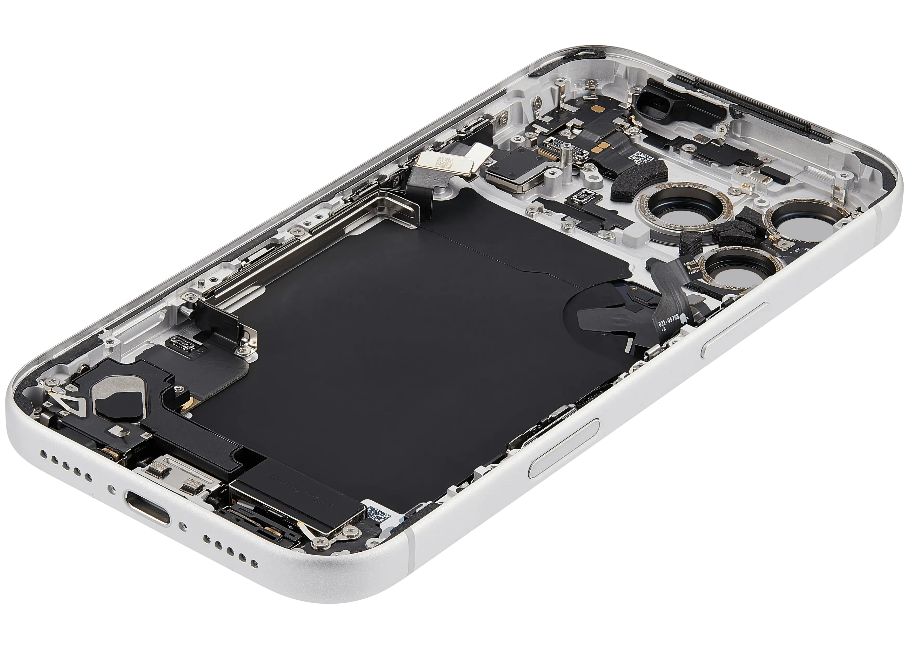 Original Apple-Ausbau B gebraucht – iPhone 17 Pro EU / Backcover/Rahmen Silber