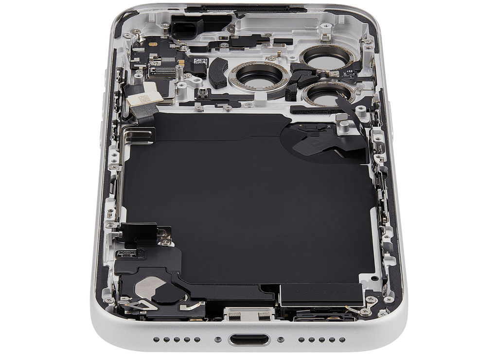 Original Apple-Ausbau B gebraucht – iPhone 17 Pro EU / Backcover/Rahmen Silber