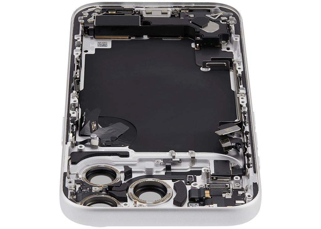 Original Apple-Ausbau B gebraucht – iPhone 17 Pro EU / Backcover/Rahmen Silber