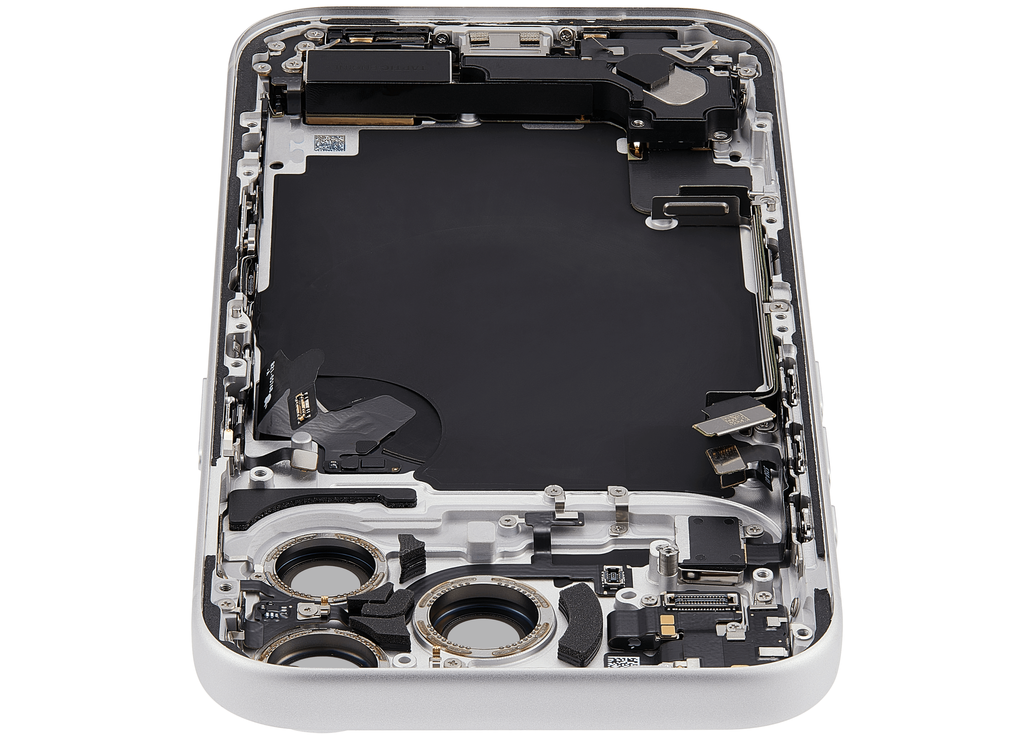 Original Apple-Ausbau B gebraucht – iPhone 17 Pro EU / Backcover/Rahmen Silber