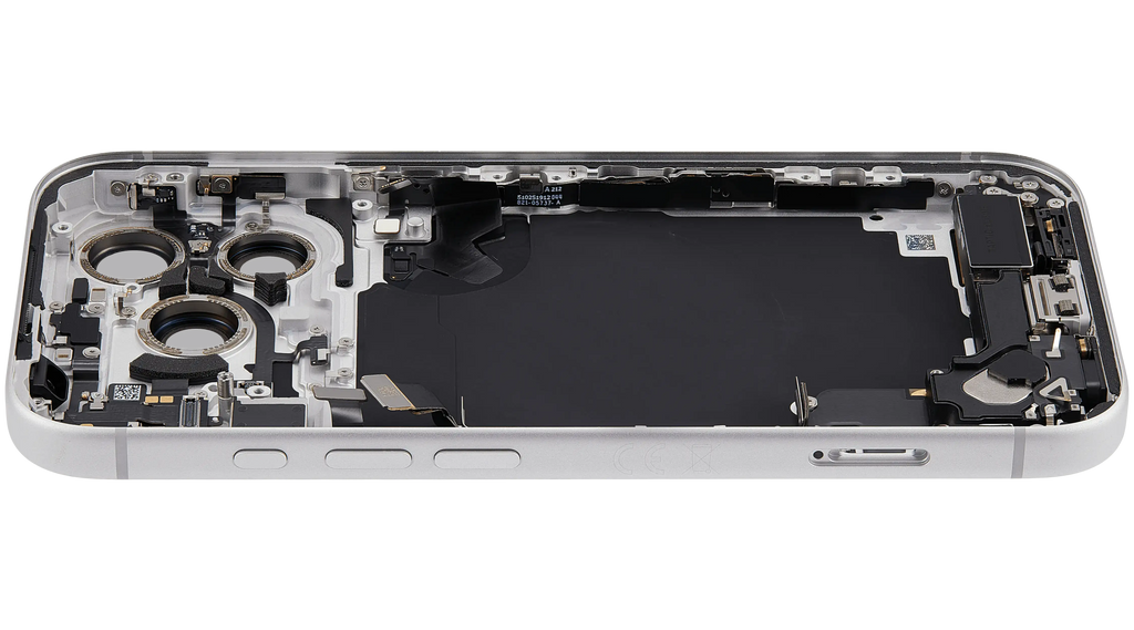 Original Apple-Ausbau B gebraucht – iPhone 17 Pro EU / Backcover/Rahmen Silber