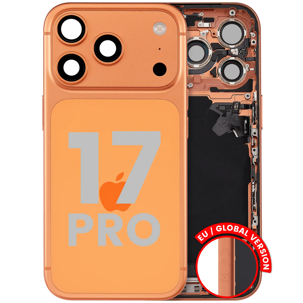 Original Apple-Ausbau B gebraucht – iPhone 17 Pro Backcover/Rahmen Cosmic Orange