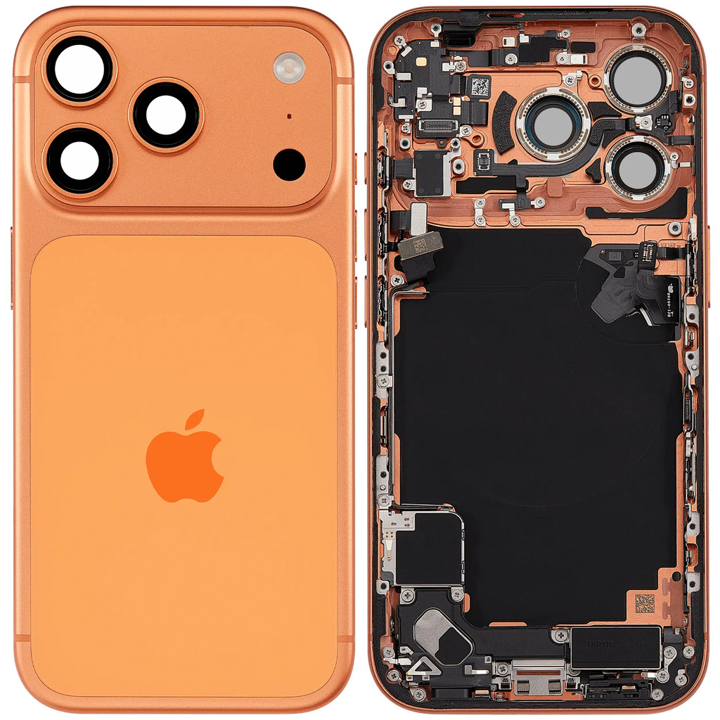 Original Apple-Ausbau B gebraucht – iPhone 17 Pro Backcover/Rahmen Cosmic Orange