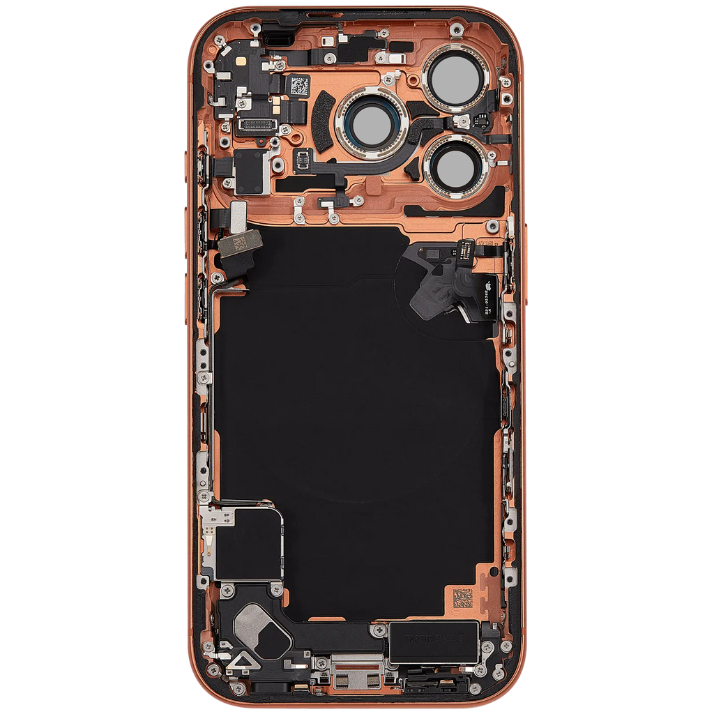 Original Apple-Ausbau B gebraucht – iPhone 17 Pro Backcover/Rahmen Cosmic Orange