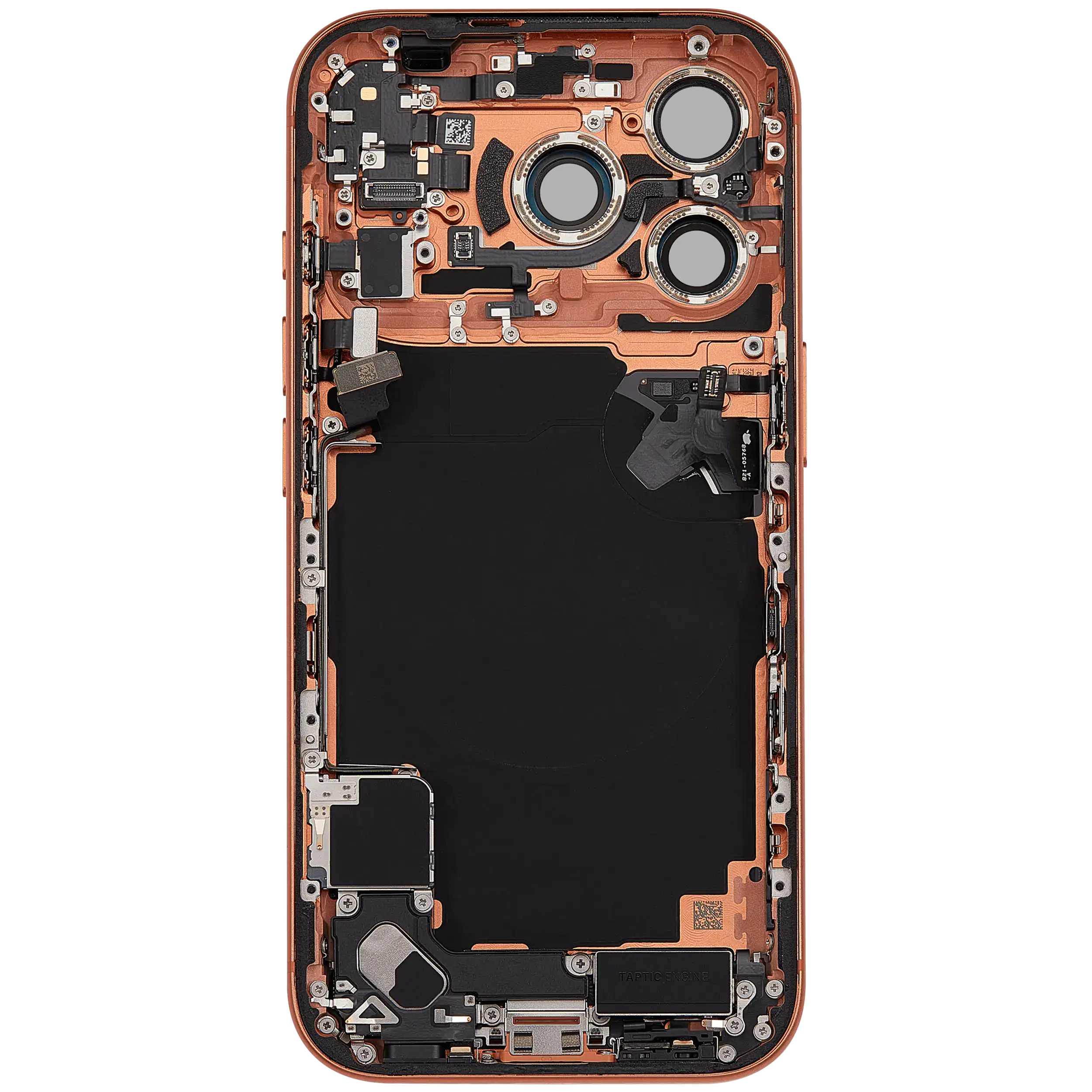 Original Apple-Ausbau B gebraucht – iPhone 17 Pro Backcover/Rahmen Cosmic Orange