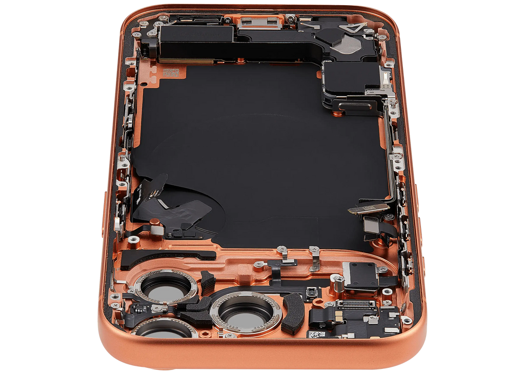 Original Apple-Ausbau B gebraucht – iPhone 17 Pro Backcover/Rahmen Cosmic Orange