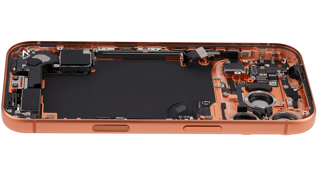 Original Apple-Ausbau B gebraucht – iPhone 17 Pro Backcover/Rahmen Cosmic Orange