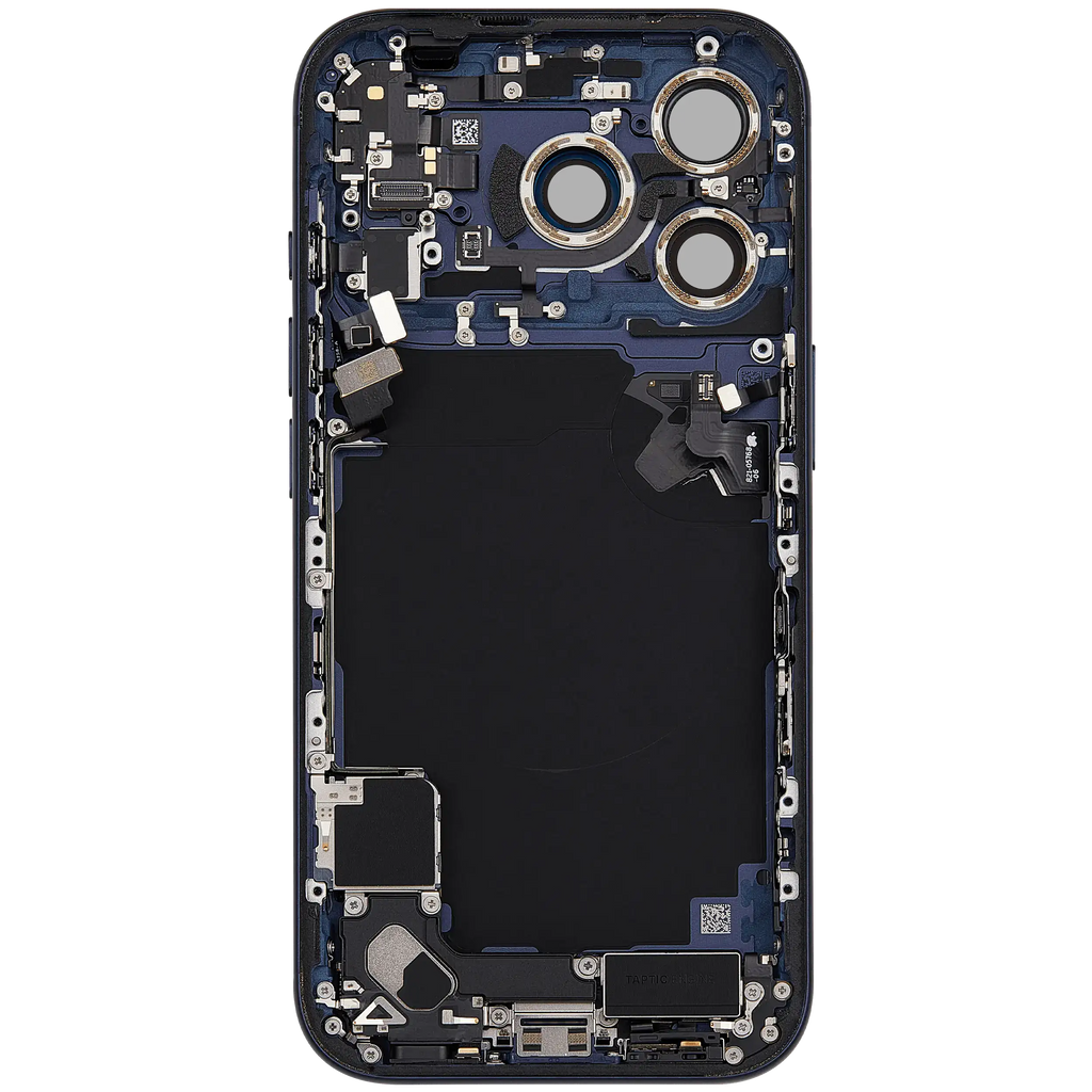 Original Apple-Ausbau B gebraucht – iPhone 17 Pro EU Backcover/Rahmen Deep Blau