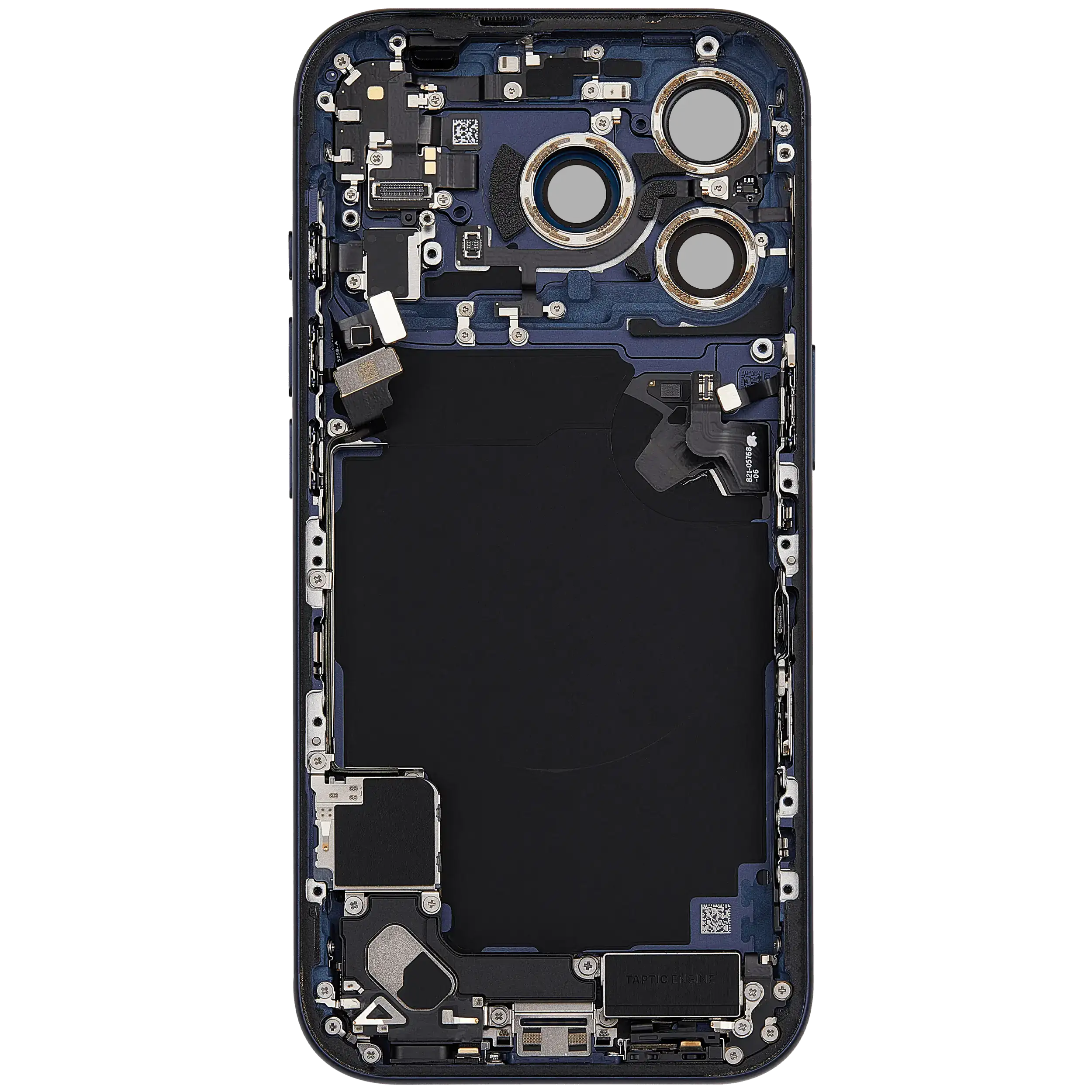 Original Apple-Ausbau B gebraucht – iPhone 17 Pro EU Backcover/Rahmen Deep Blau
