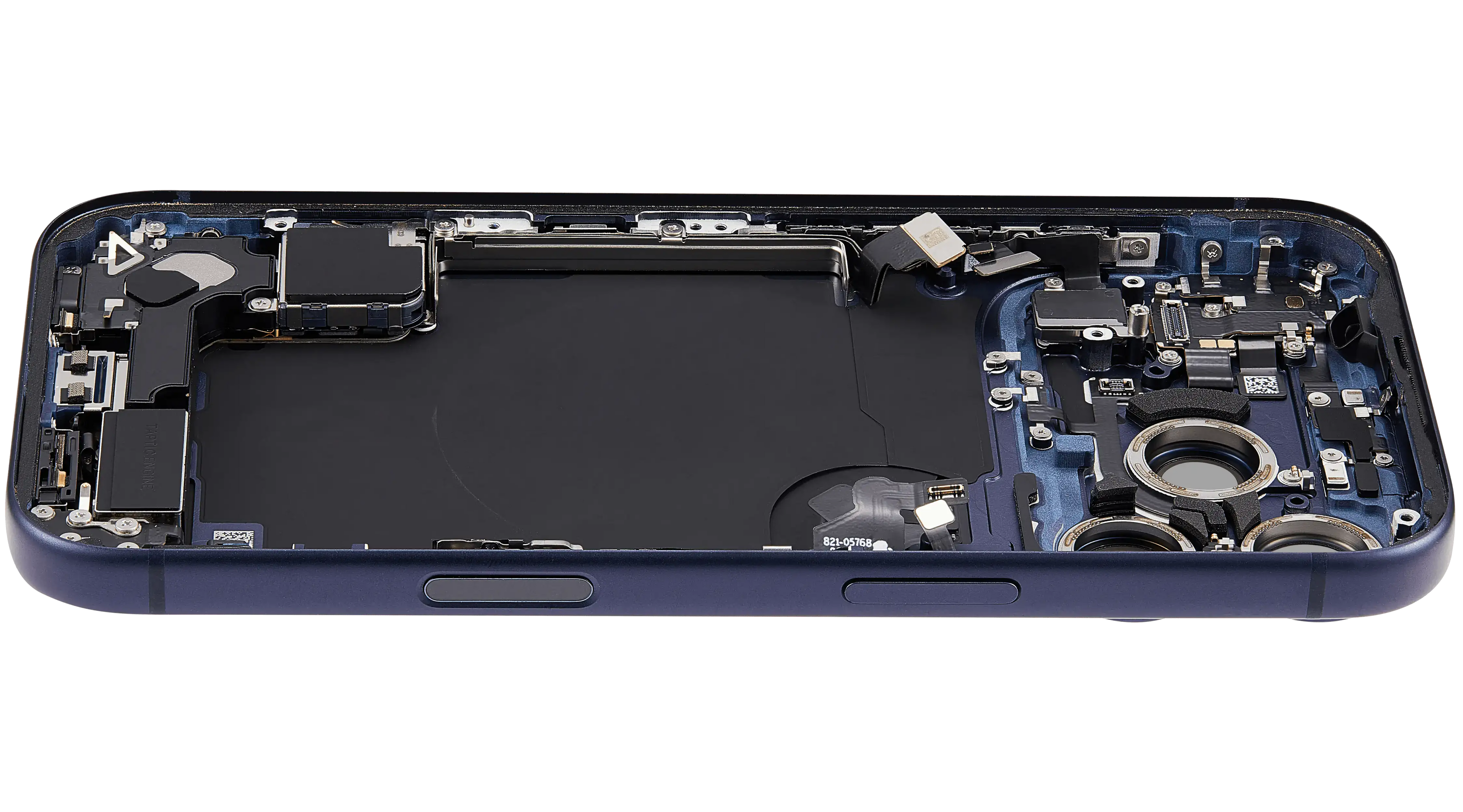 Original Apple-Ausbau B gebraucht – iPhone 17 Pro EU Backcover/Rahmen Deep Blau