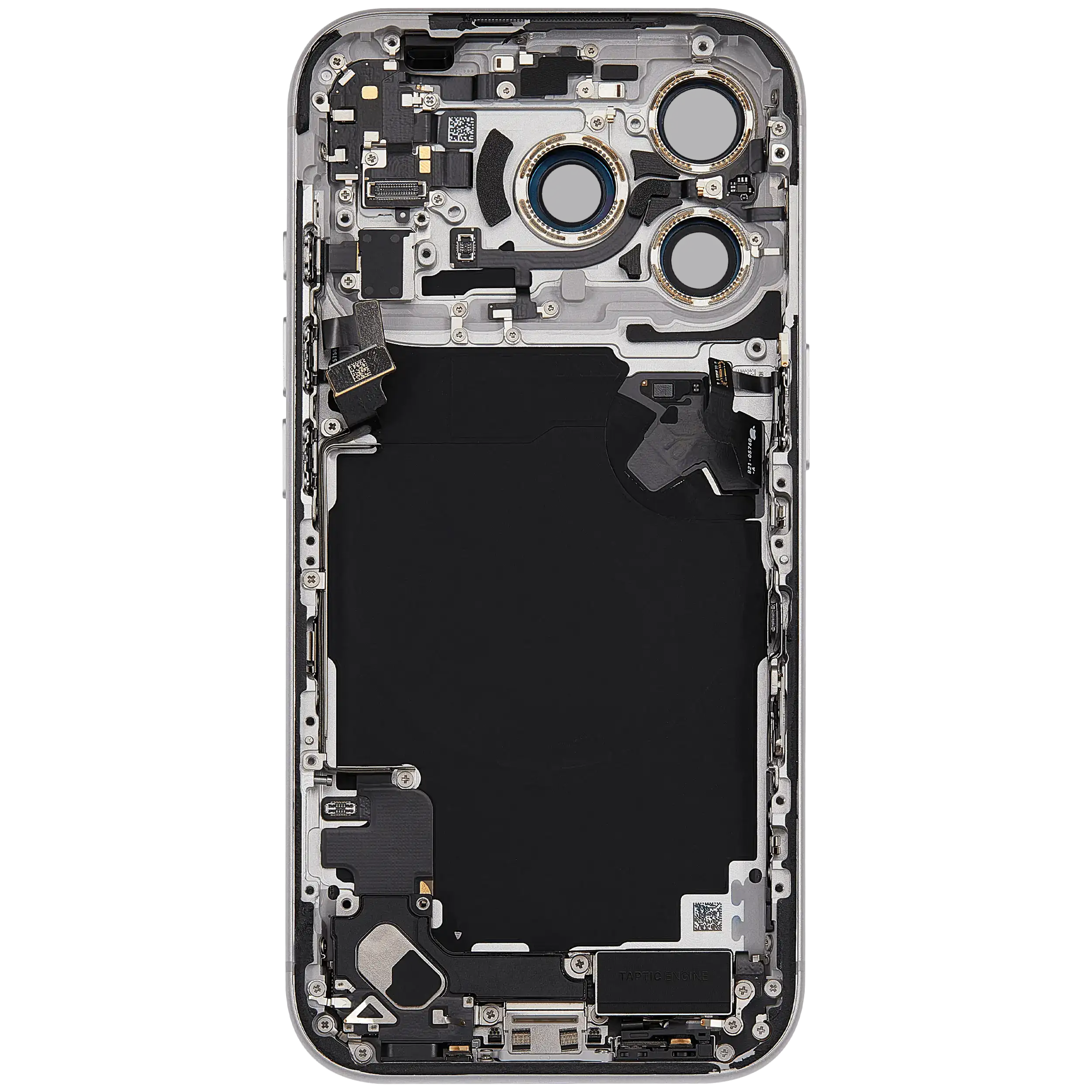 Original Apple-Ausbau C gebraucht – iPhone 17 Pro EU / Backcover/Rahmen Silber