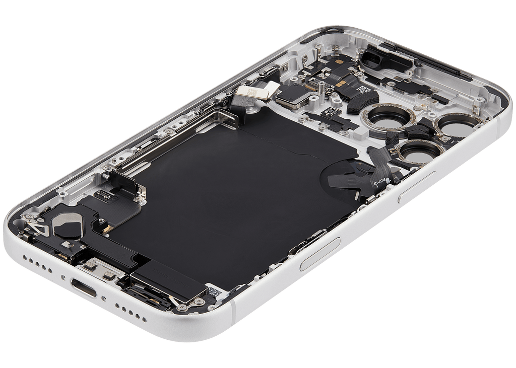 Original Apple-Ausbau C gebraucht – iPhone 17 Pro EU / Backcover/Rahmen Silber