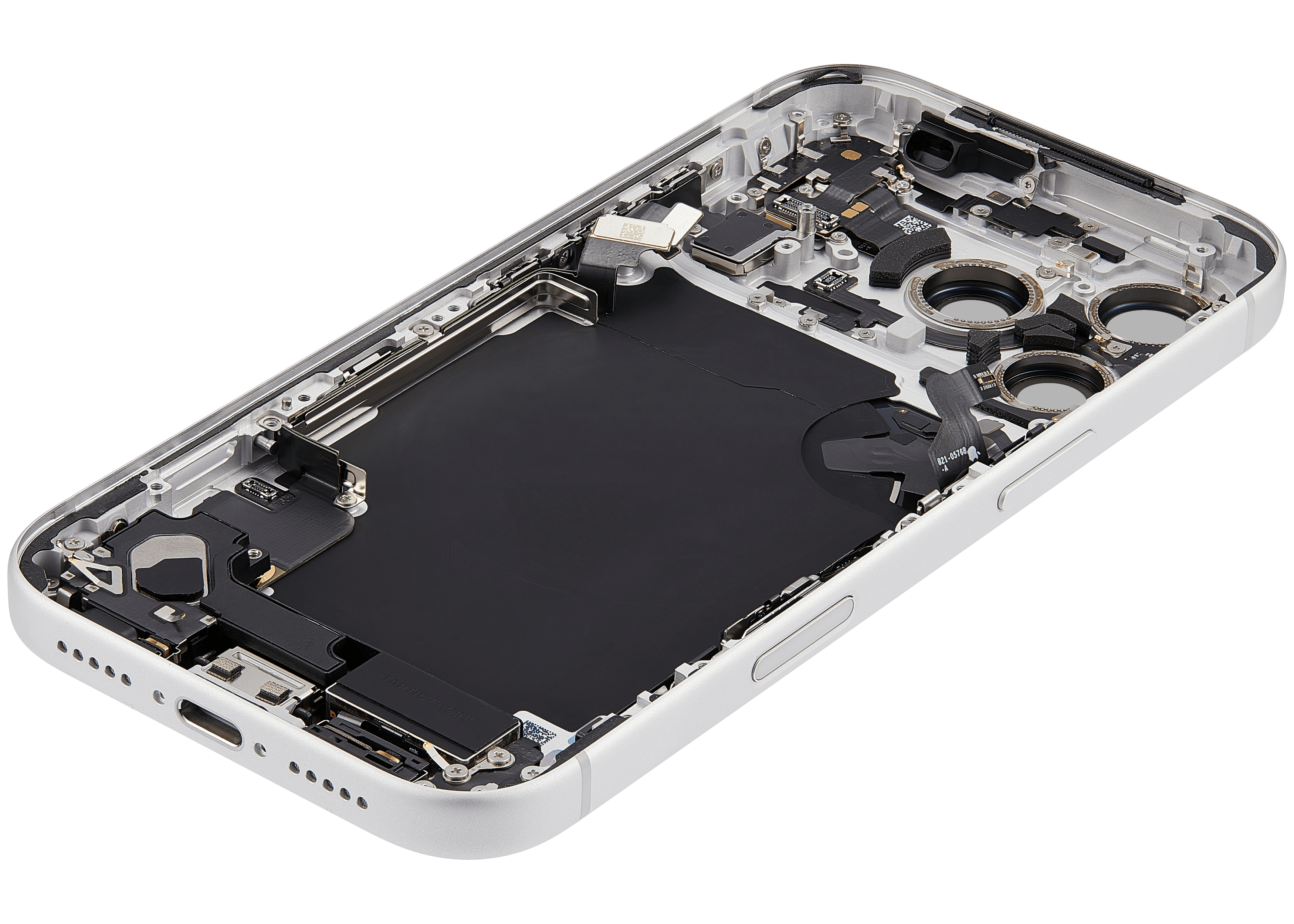 Original Apple-Ausbau C gebraucht – iPhone 17 Pro EU / Backcover/Rahmen Silber