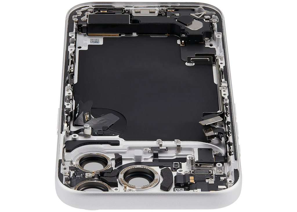 Original Apple-Ausbau C gebraucht – iPhone 17 Pro EU / Backcover/Rahmen Silber