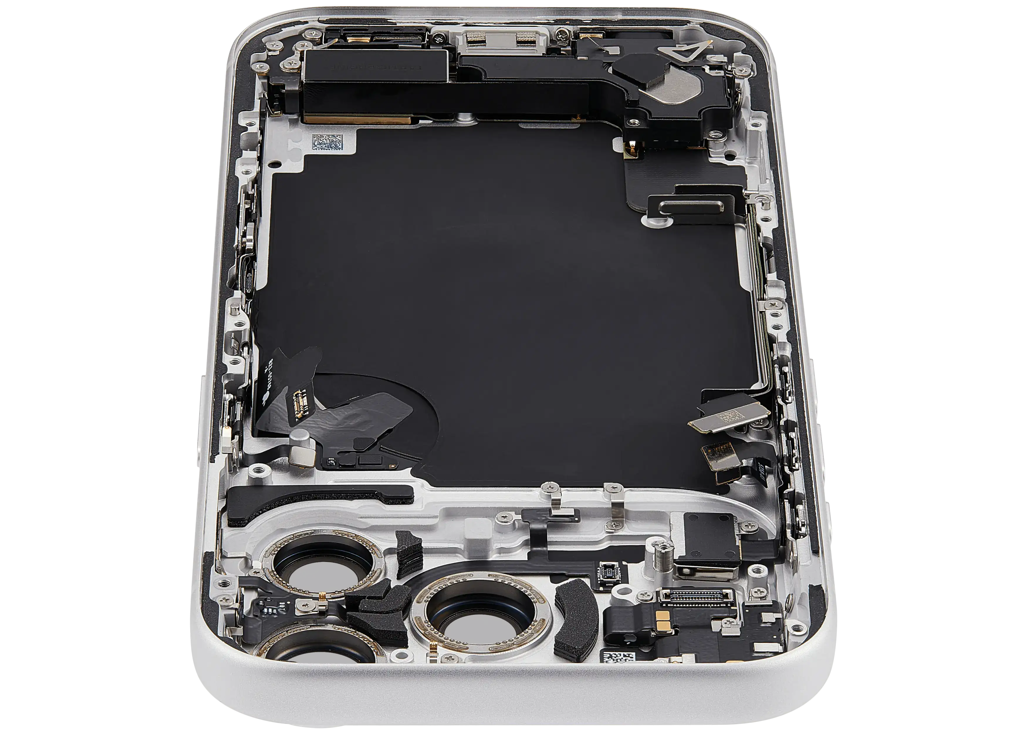 Original Apple-Ausbau C gebraucht – iPhone 17 Pro EU / Backcover/Rahmen Silber