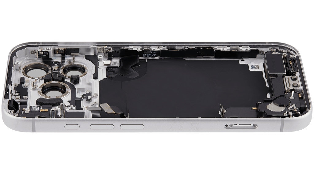 Original Apple-Ausbau C gebraucht – iPhone 17 Pro EU / Backcover/Rahmen Silber