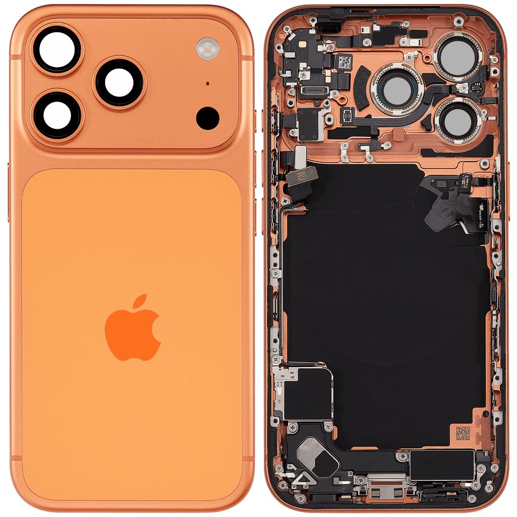 Original Apple-Ausbau C gebraucht – iPhone 17 Pro Backcover/Rahmen Cosmic Orange