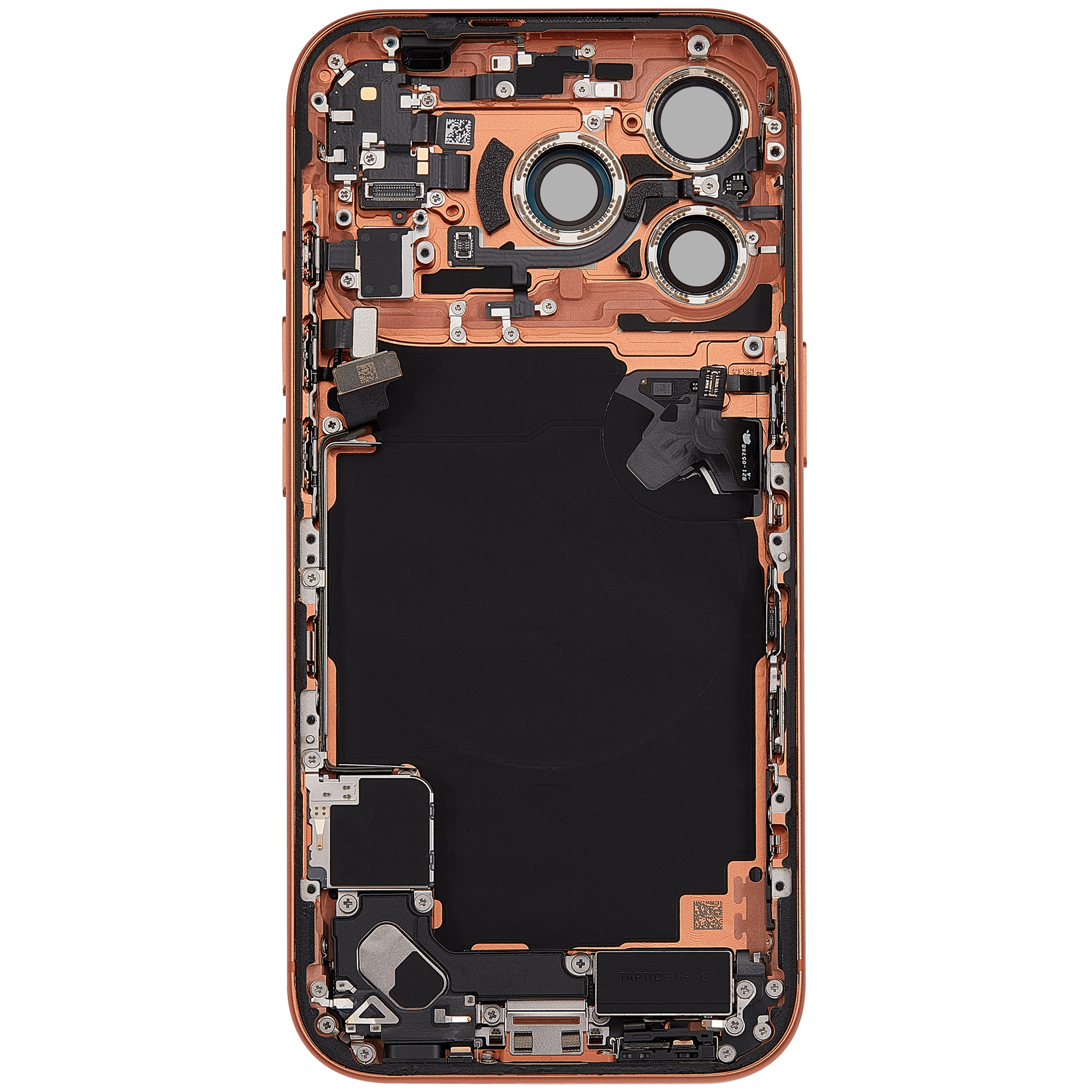 Original Apple-Ausbau C gebraucht – iPhone 17 Pro Backcover/Rahmen Cosmic Orange