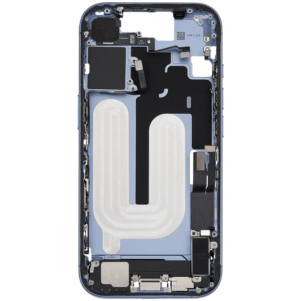 Original Apple-Ausbau B gebraucht – iPhone 17 EU / Rahmen Mist Blau