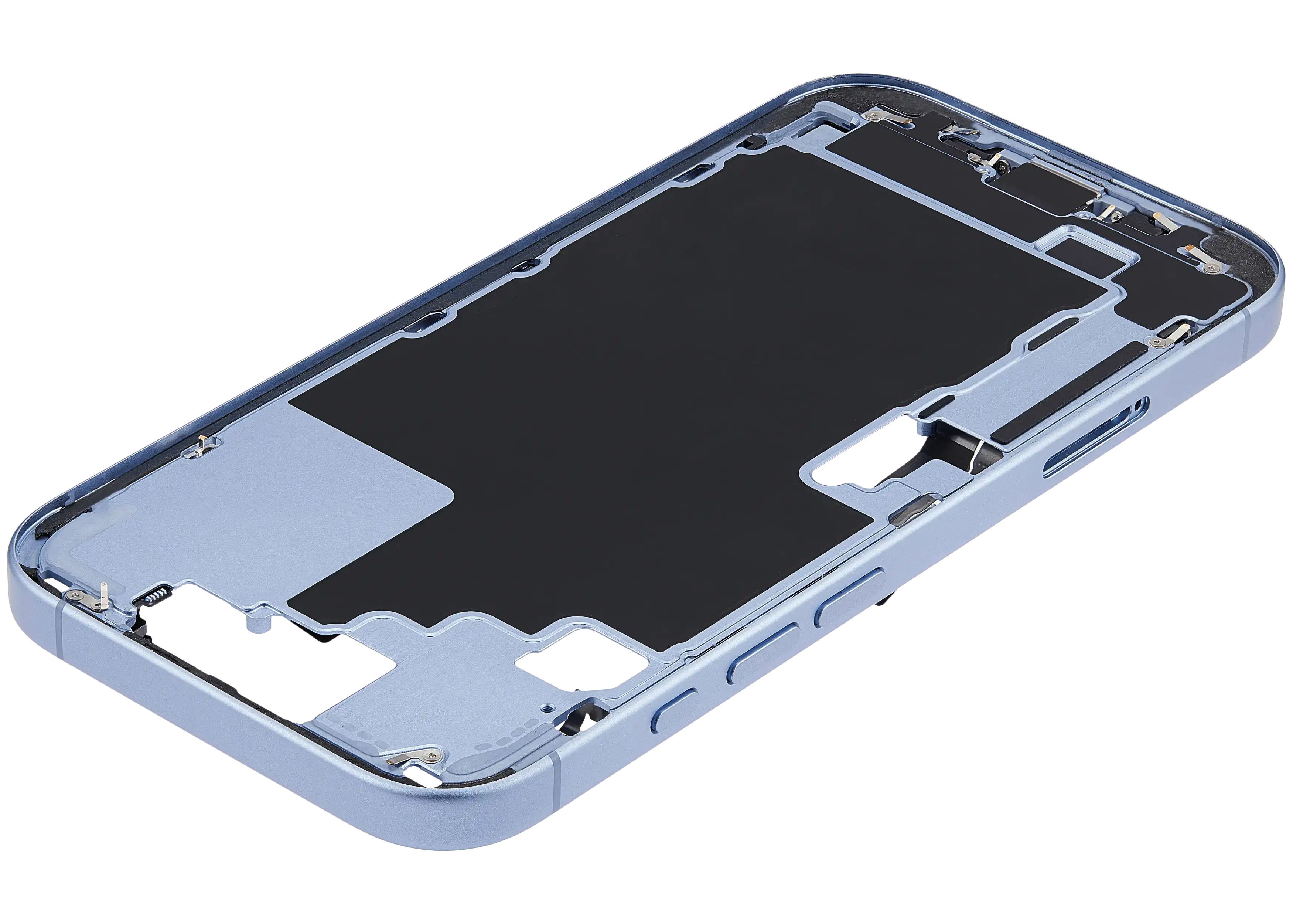 Original Apple-Ausbau B gebraucht – iPhone 17 EU / Rahmen Mist Blau