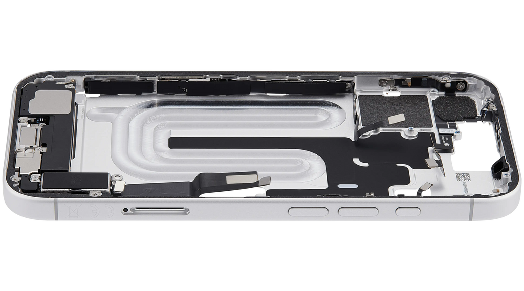 Original Apple-Ausbau B gebraucht – iPhone 17 EU / Global Version Rahmen Weiß