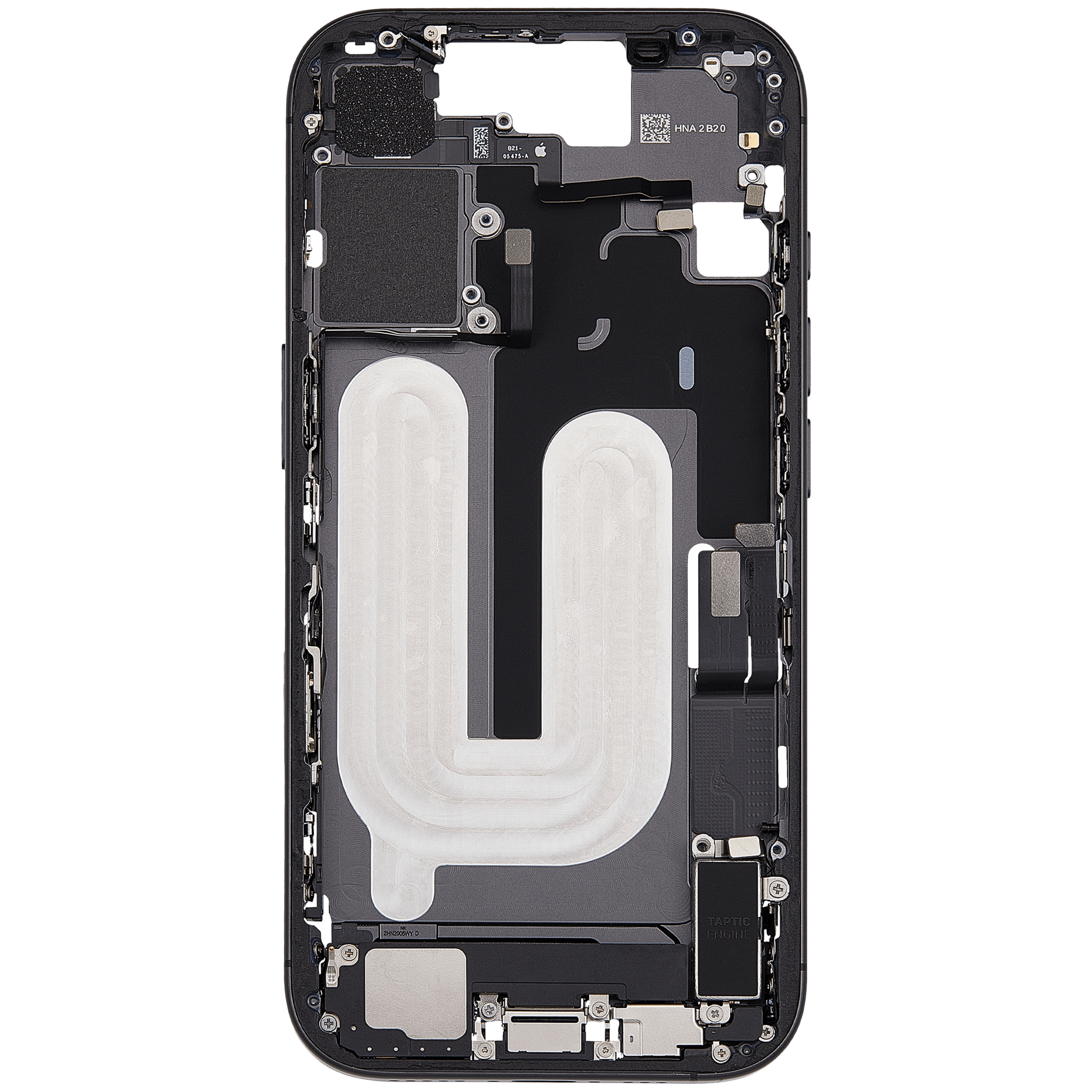 Original Apple-Ausbau B gebraucht – iPhone 17 EU / Global Version Rahmen Schwarz