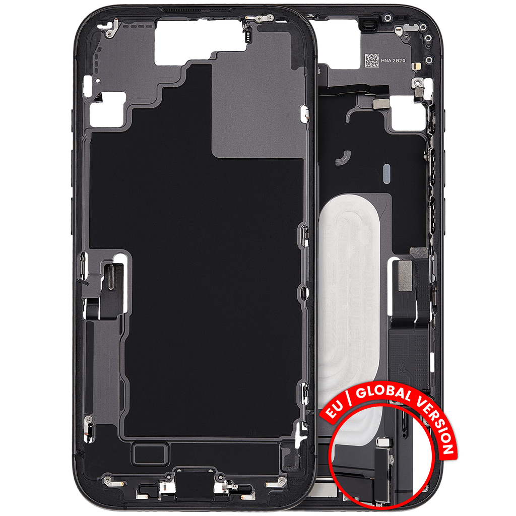 Original Apple-Ausbau B gebraucht – iPhone 17 EU / Global Version Rahmen Schwarz