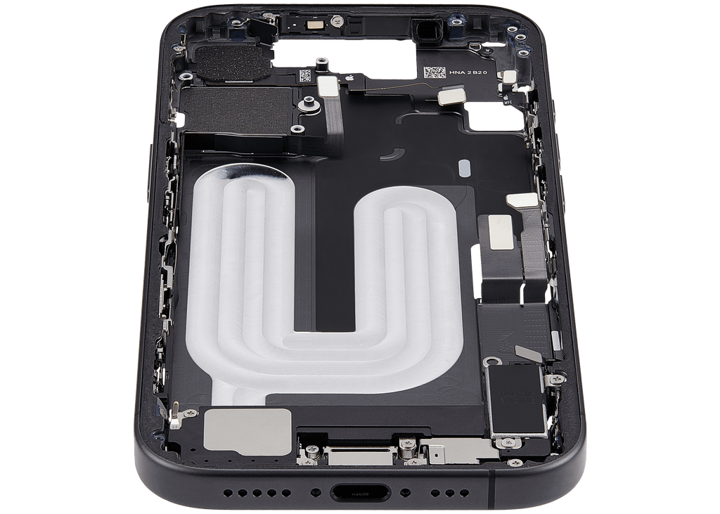 Original Apple-Ausbau B gebraucht – iPhone 17 EU / Global Version Rahmen Schwarz