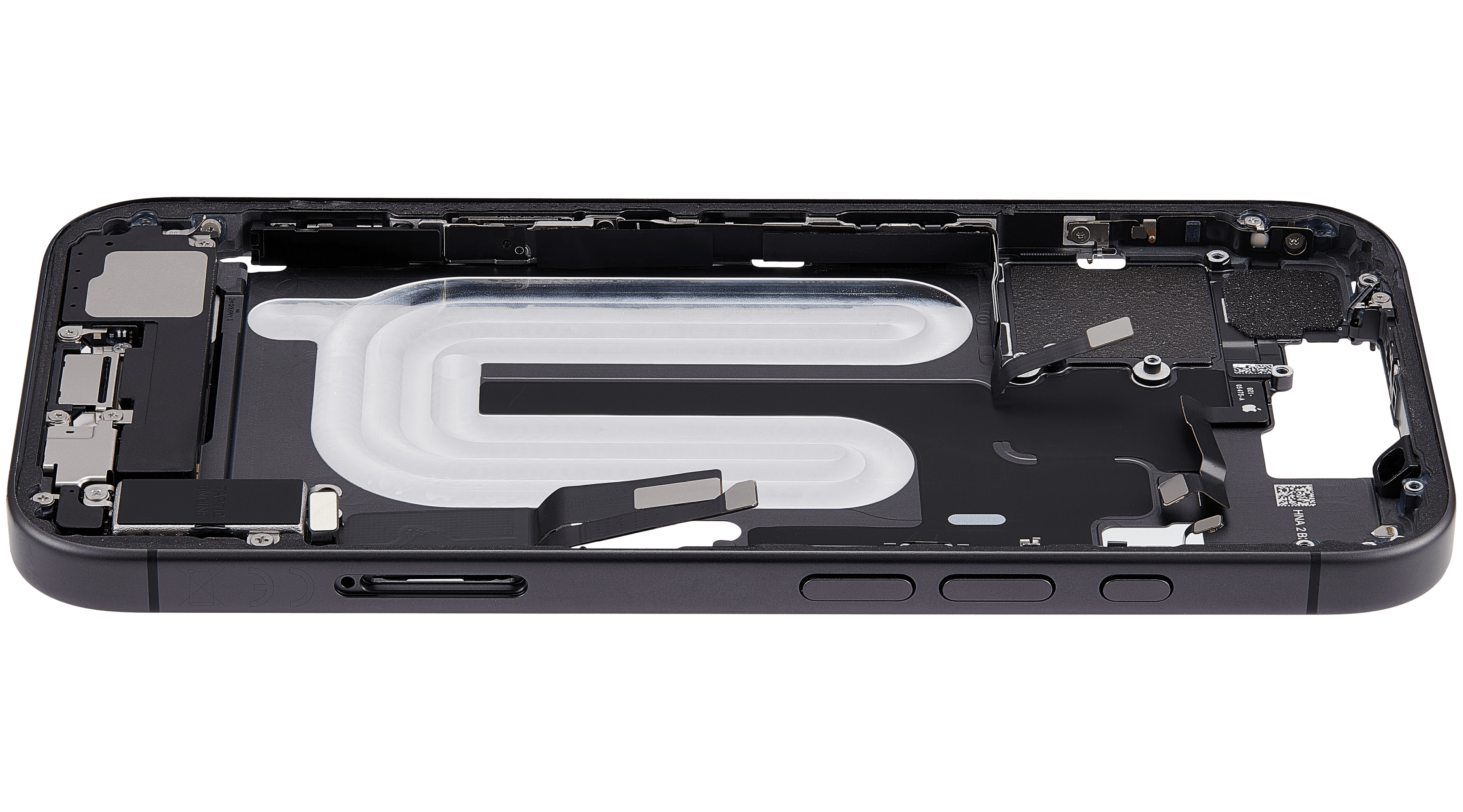 Original Apple-Ausbau B gebraucht – iPhone 17 EU / Global Version Rahmen Schwarz