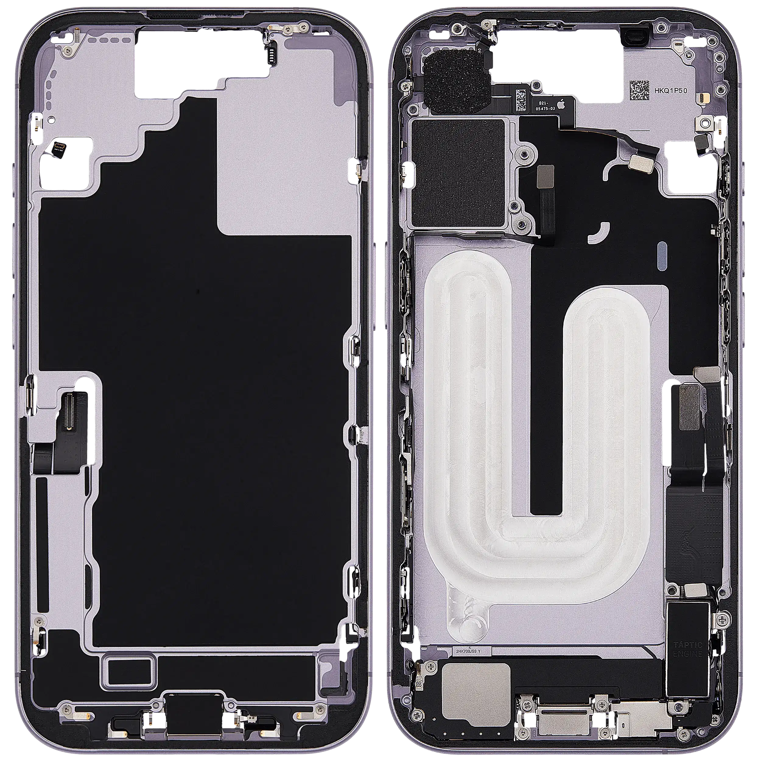 Original Apple-Ausbau C gebraucht – iPhone 17 US Version Rahmen Lavender