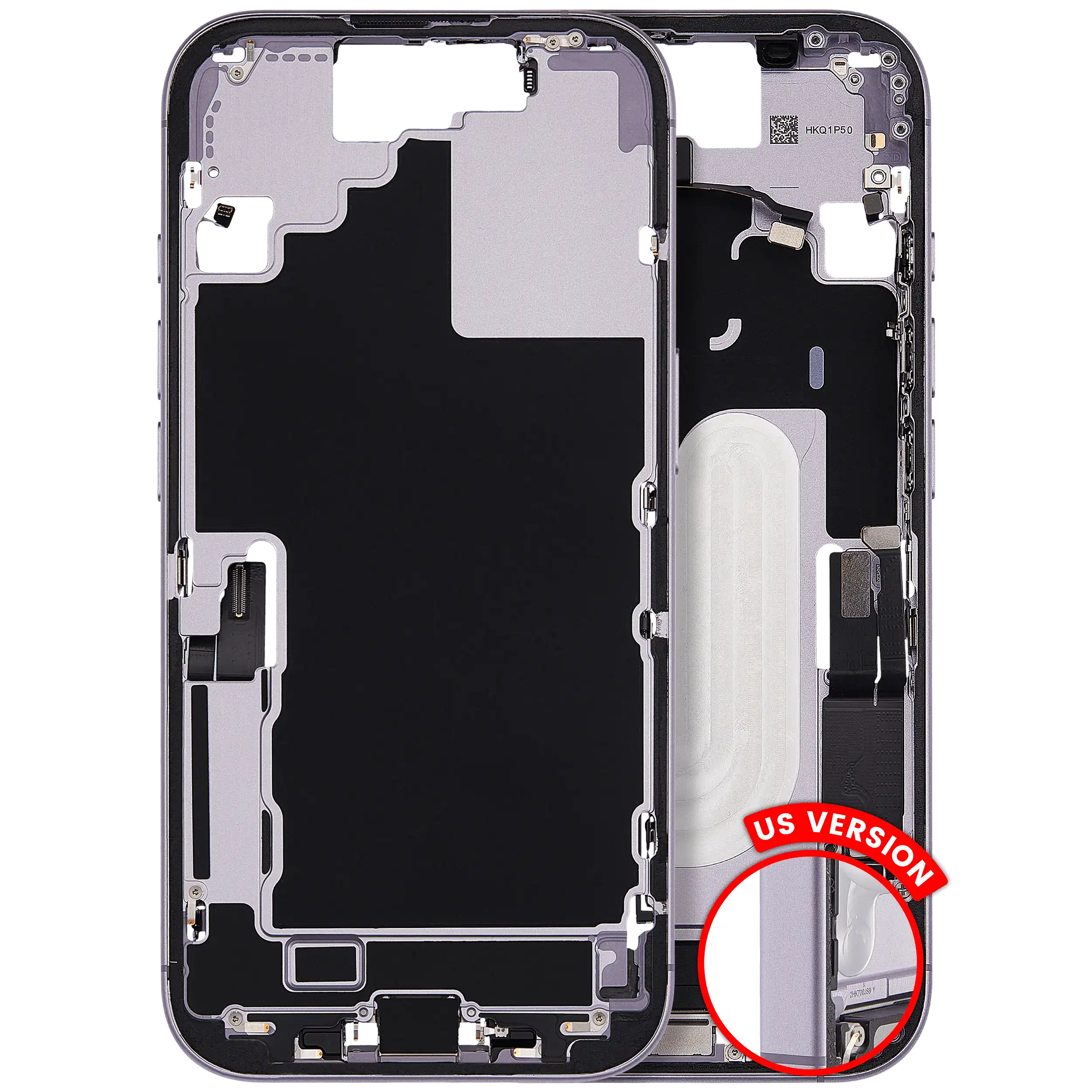 Original Apple-Ausbau C gebraucht – iPhone 17 US Version Rahmen Lavender