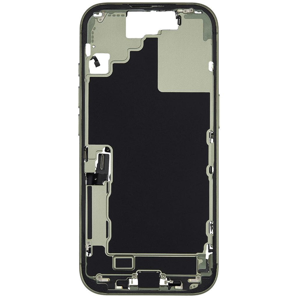 Original Apple-Ausbau C gebraucht – iPhone 17 US Version Rahmen Sage