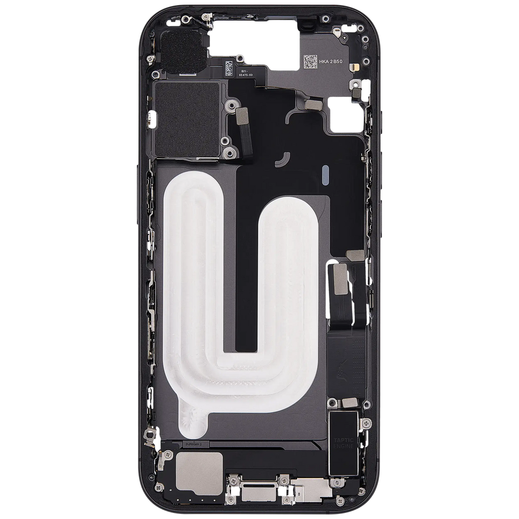 Original Apple-Ausbau C gebraucht – iPhone 17 US Version Rahmen Schwarz