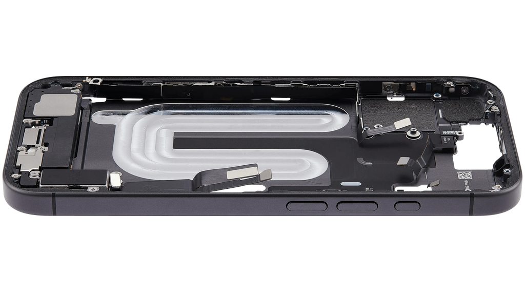 Original Apple-Ausbau C gebraucht – iPhone 17 US Version Rahmen Schwarz