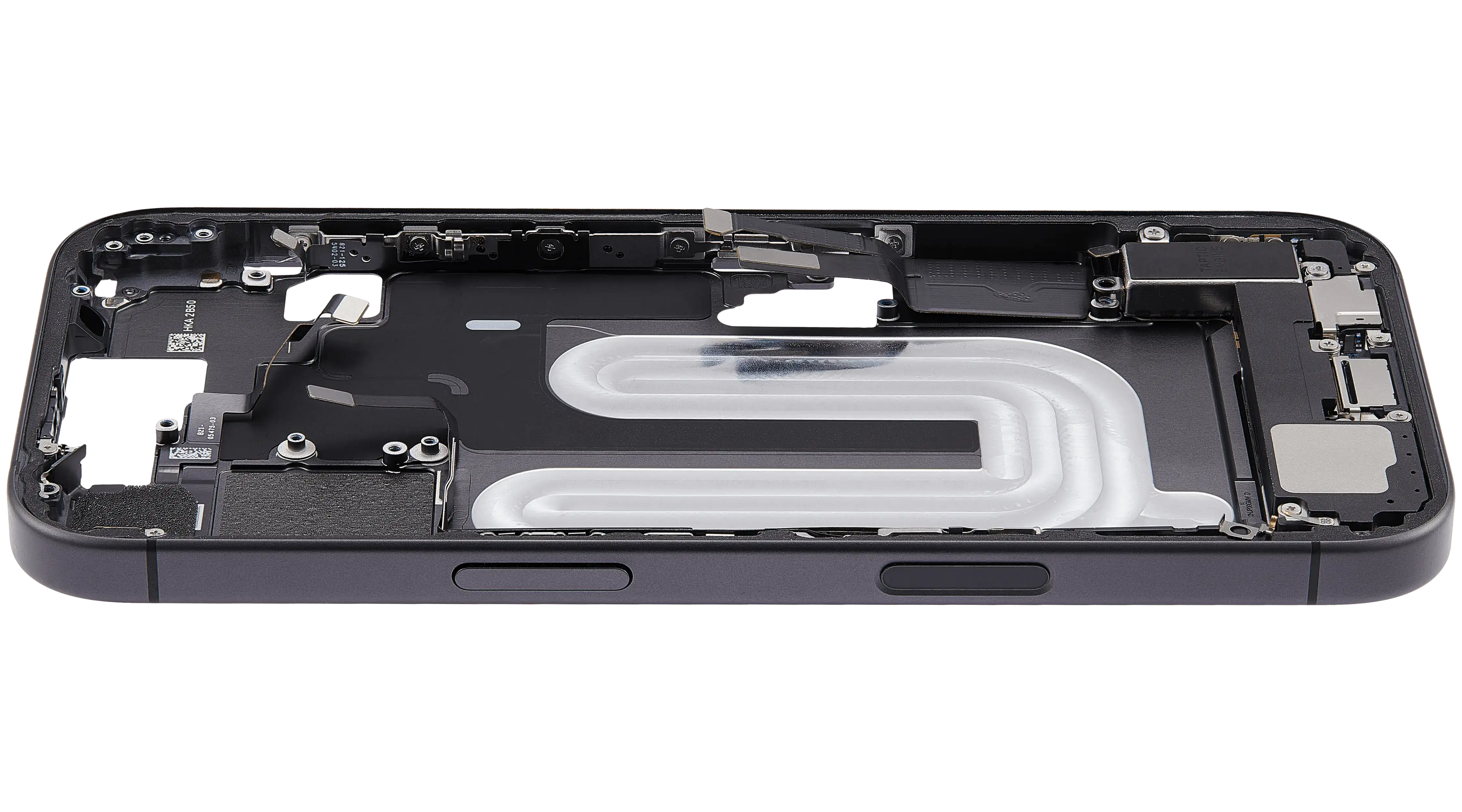 Original Apple-Ausbau C gebraucht – iPhone 17 US Version Rahmen Schwarz