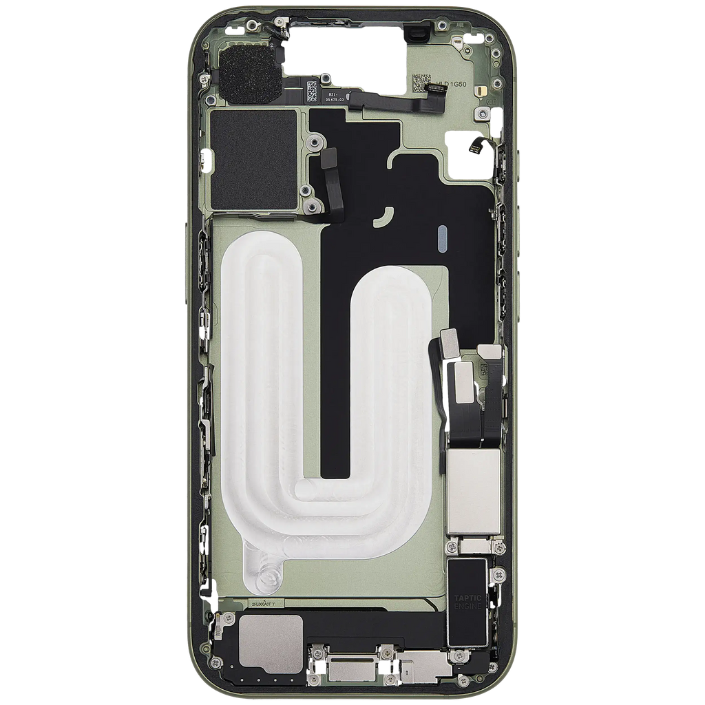 Original Apple-Ausbau B gebraucht – iPhone 17 US Version Rahmen Sage